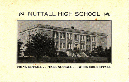 Nuttall High old poster