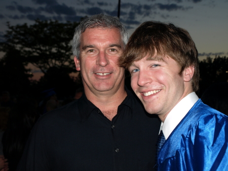 Brett & Tanner at graduation
