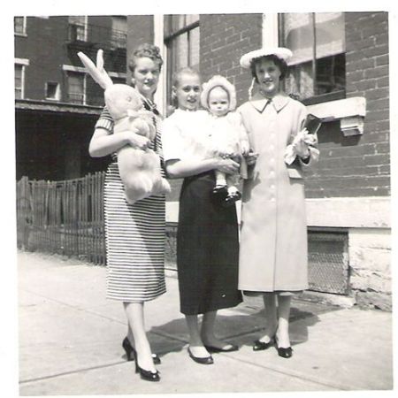 Sue Smith, Jan Smith, Faye Humphrey, 1957