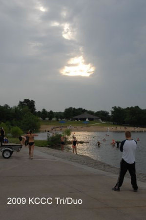 Lake, early AM, before race- June 7