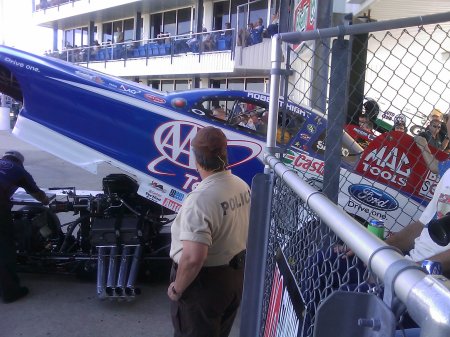 Ennis NHRA 2009 From The suite