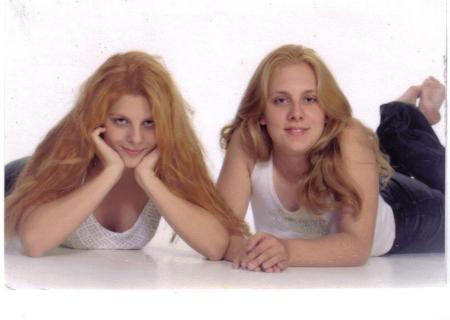 My oldest 2 Kelly(left) and Dawn