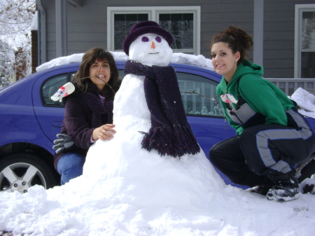 Surprise Snow - we had fun!