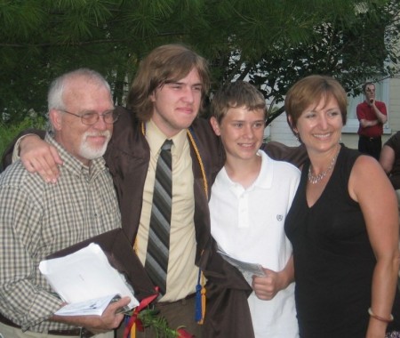 Danny's 2007 graduation