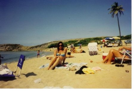 Me at Jobos Beach-80's