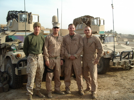 My vehicle crew in Ramadi, Iraq 2007-2008