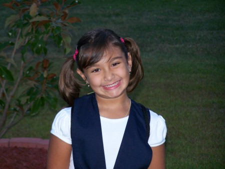 Abby's First Day of School 005