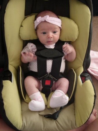 My Grandaughter Cara at about 2 months old :)
