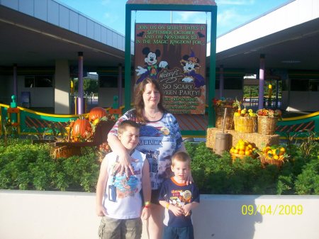 Me and my sons at Disney