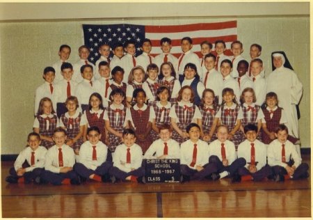 Christ The King 5th grade class 1966-1967