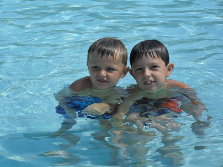 MY TWO GRANDSONS  7-1-09