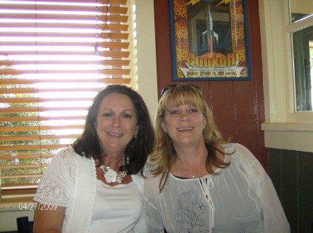 Cyndi and I on her B'Day 4-27-09