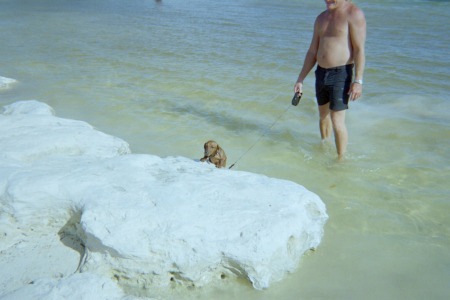 Gabby and Greg in the Keys she a Salty DOG!!