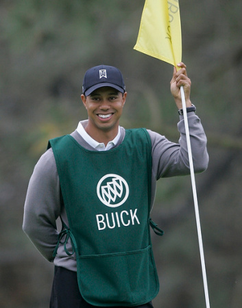 John Abel's album, tiger woods and i at torrey pines