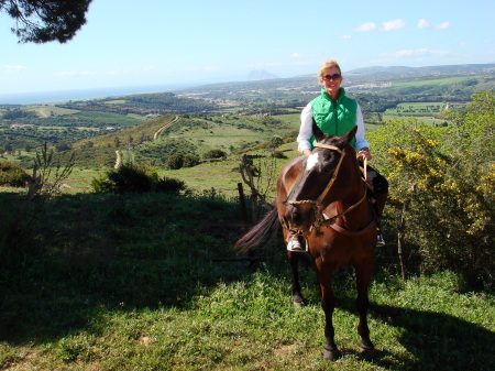 Riding in Spain