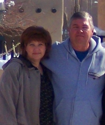 Hubby and I in Taos
