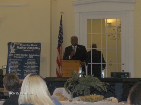 Class of 1959 Speaker Hon. James Clyburn