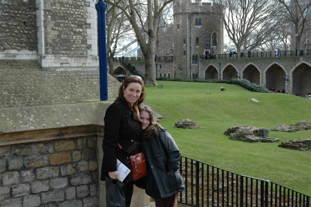 Alex and Una Tower of London March 09