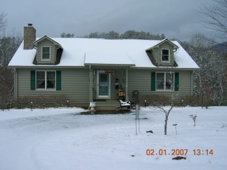 Mountain home Feb 2007, Franklin, NC