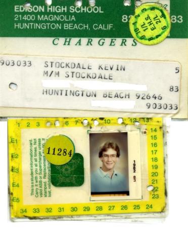 EHS ID card, 1982-83