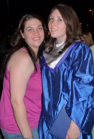 My girls! Melissa and Devan - Graduation 2009