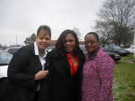 Me,my cousin Yvonne ,and my sister Jackie!!!