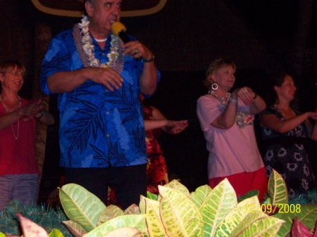 Ronda dancing the Luau