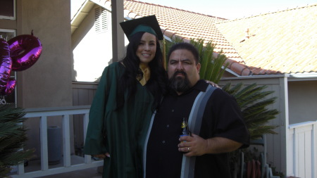 Danielle and her Daddy