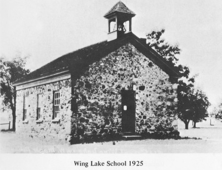 Wing Lake School, 1925