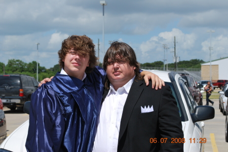 June 2008 at My son David's Graduation