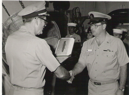 Award Ceremony USS Jason AR-8 Pearl Harbor, HI