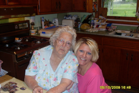 My favorite grammy and me....