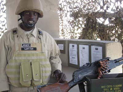 Ugandan Tower Guard