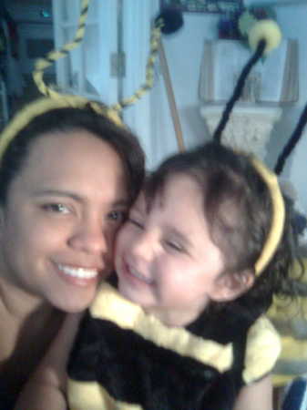 Mommy and Maya Halloween BUZZY BEES!