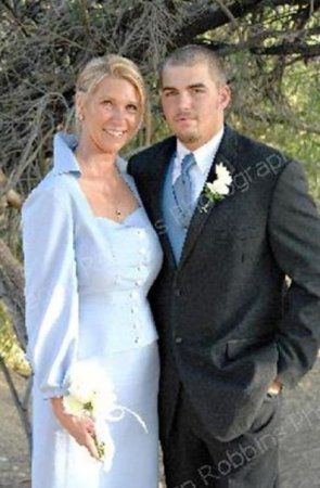 My Oldest Son Kevin and I at his Wedding