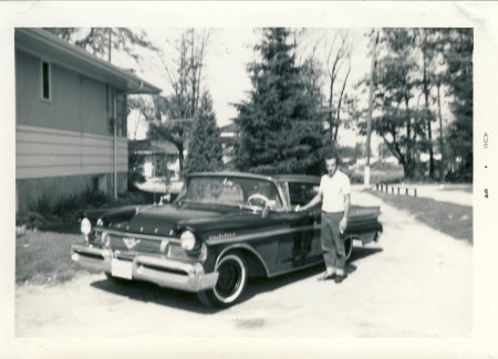 Ted Shiskoski and his 57 Merc