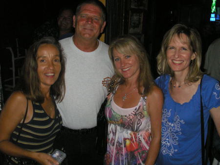 Sandra (Amos), Rudy Mach, me, Lori (Engle)