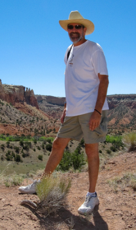 Lou at Ghost Ranch in Abiquiu, NM