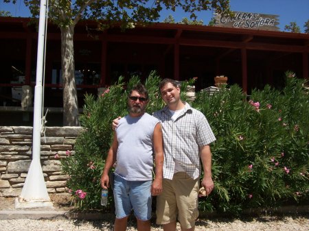 outside of Caverns of Sonora , Sonora, Tx