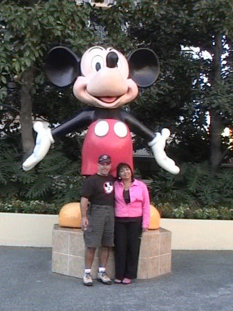 George & Marva - Disneyland Resort '05