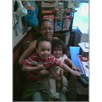 my daugther candace and her son cameron and hg