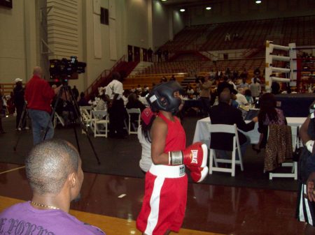 boxing match in the A