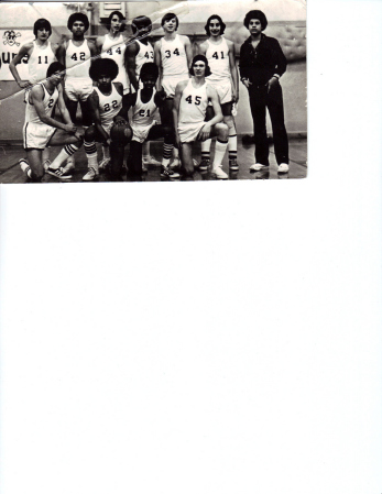 J.V. Basketball Team 1976