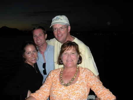 Wife Kathy & son Tim and his wife Jodi
