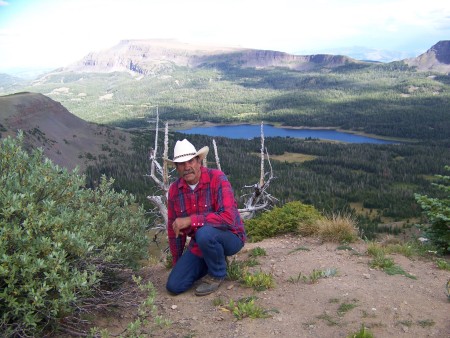 12,354 ft. in Flattop Wilderness area-CO