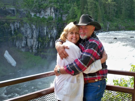 ME AND MY WIFE IN IDAHO