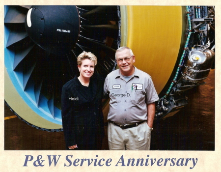 35 yrs at Pratt & Whitney