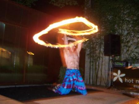 Performing w/ Fire Staff 3