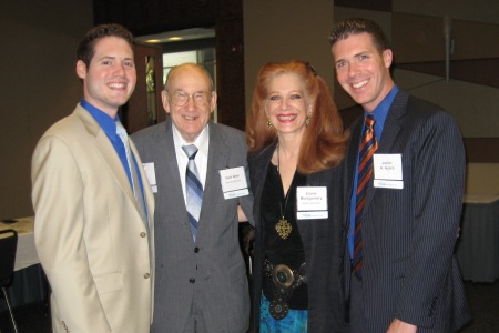 Son Evan, father, Elaine, Son J.J.