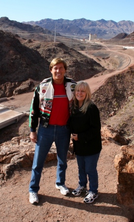 Mark & Krista near Hoover Dam